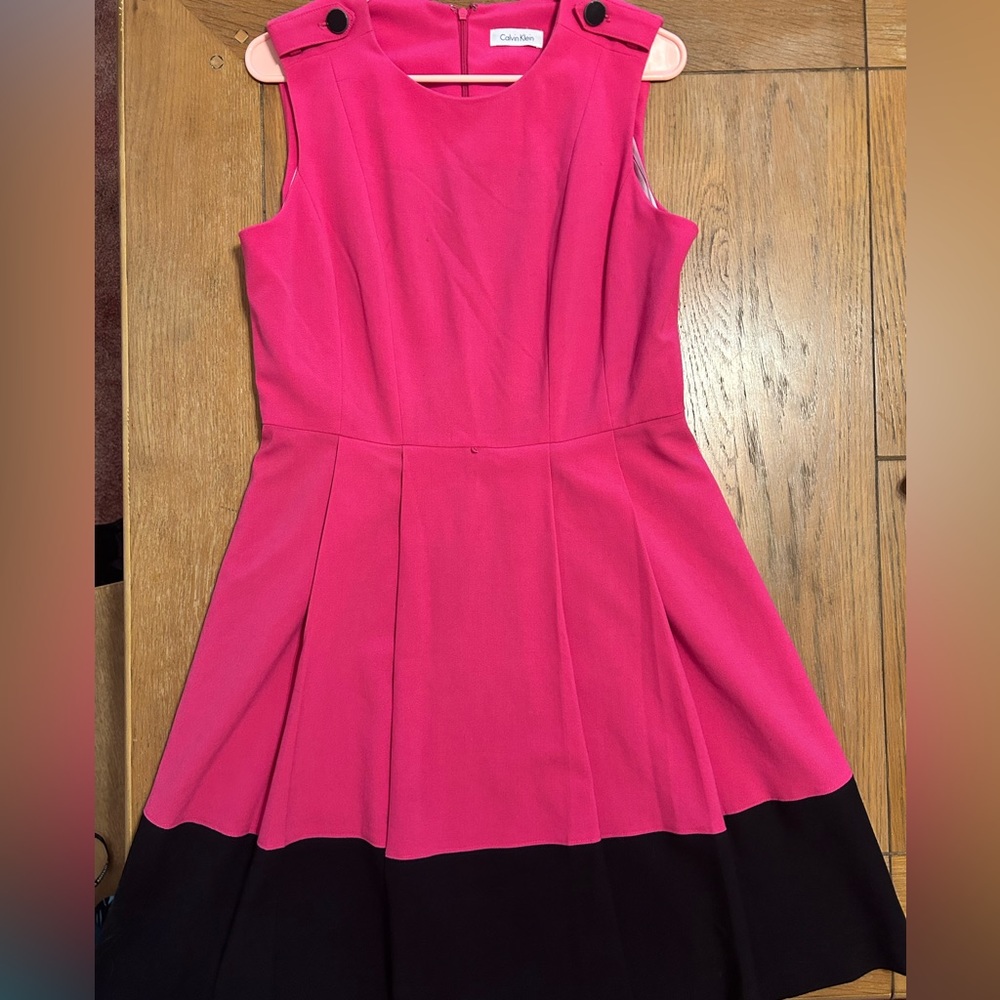 Calvin Klein 💗Pink & Black🖤 Dress